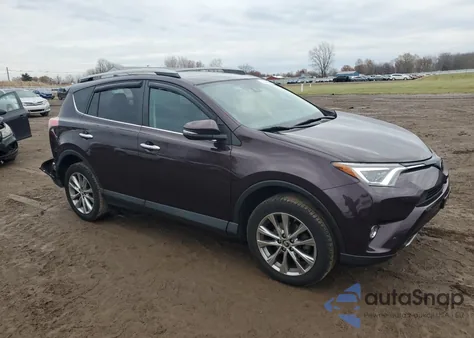 2017 Toyota Rav4 Limited z USA, uszkodzony, nr VIN 2T3DFREV8HW602192